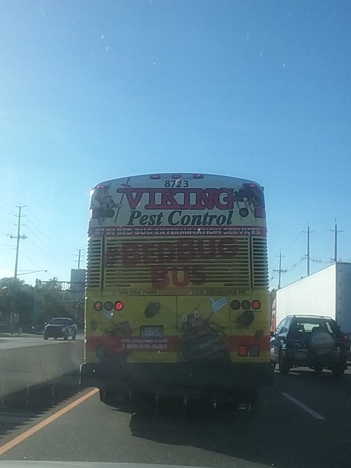 DomKeyblade's tweet photo. @vikingpest #BEDBUGBUS https://t.co/03v85SutlB