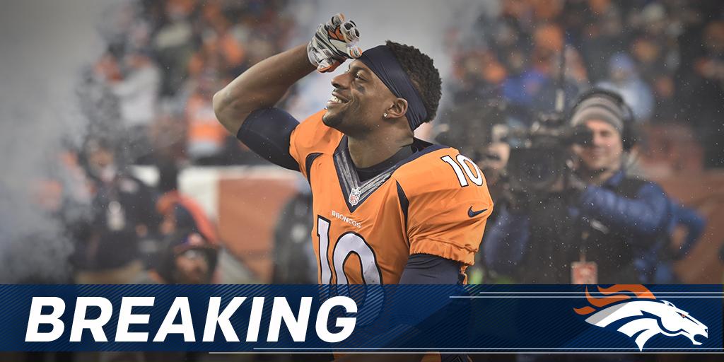 NFL's tweet photo. The @Broncos have agreed to extend WR @ESanders_10: https://t.co/mhuRm3wubR https://t.co/yHRH8odxxa