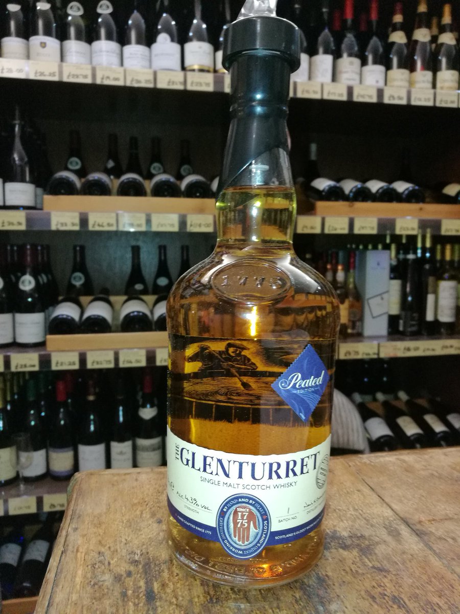 WhiskyRepMike's tweet photo. Now for some #handmade brilliance @DrinkGlenturret #Peated #Topdram that ticks all the #whisky boxes https://t.co/cATg1n9djb