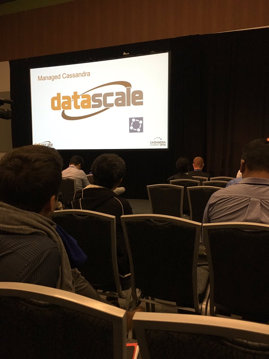 charpitre's tweet image. #datastax #datascale @DataScaleInc #CassandraSummit Moving from Experiment to Production with @chriskalan