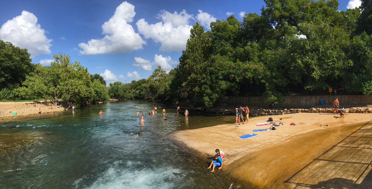 A perfect afternoon at Barking Springs dog park.