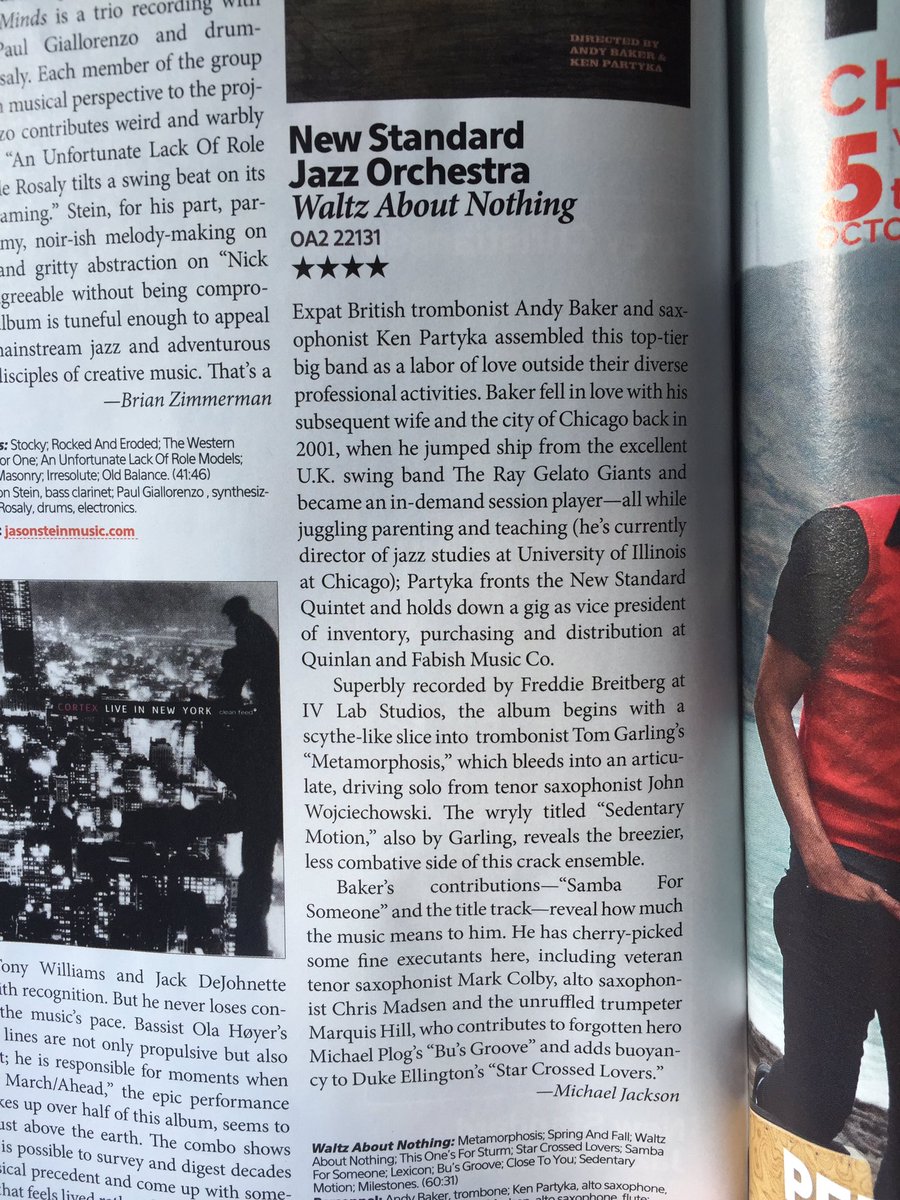 Great review in Downbeat!