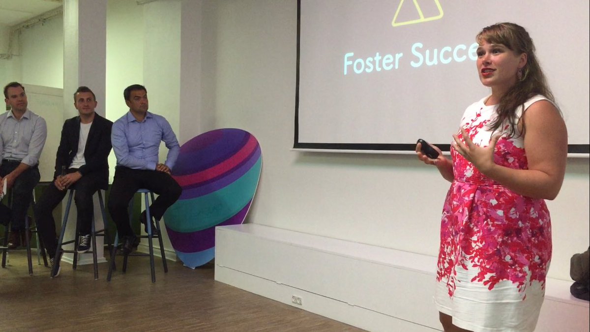 QueenofUX's tweet photo. Pitching from my heart for a cause that I love! @foster_success @Republikken #teliajump @StartupWiseGuys #cphftw ❤️😎 https://t.co/yBc4jxibGb
