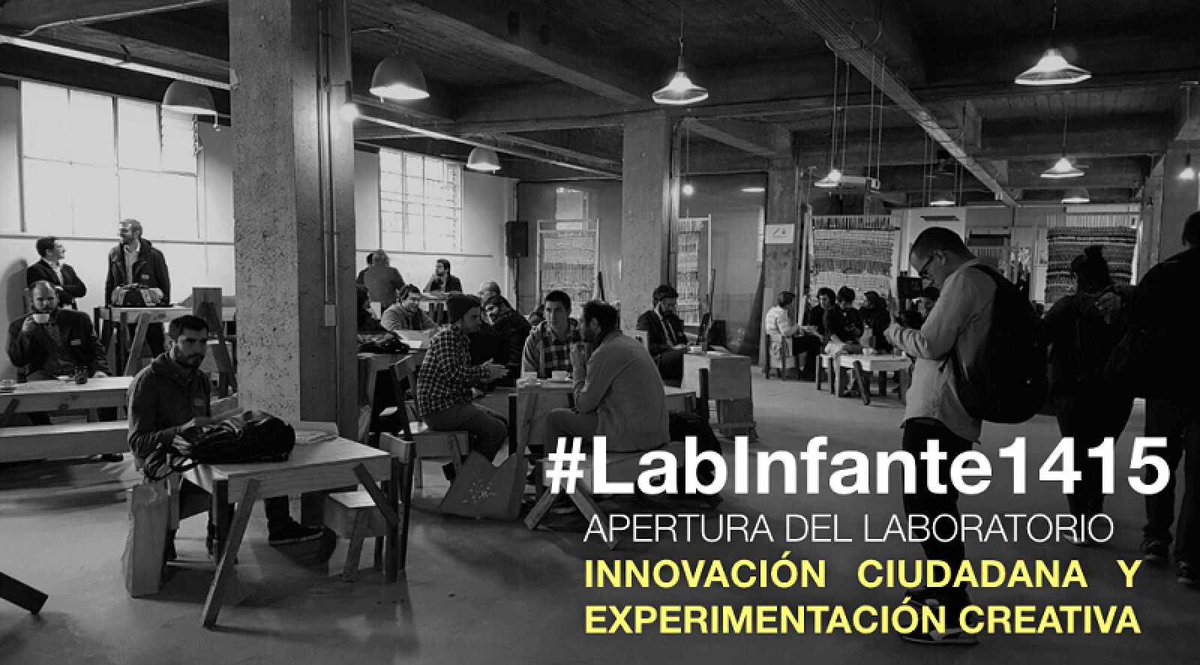 waldocarrasco's tweet photo. Ya,listos.Luego creadores conocen llamado y apertura de #LabInfante1415 @Infante1415 @Muni_provi #Providenciamastuya https://t.co/QM6Z68e18D