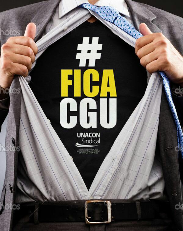 mariaes28641061's tweet photo. @romerojuca A luta por uma marca que é reconhecida pela sociedade brasileira #FicaCGU https://t.co/2tCR2XFjDh