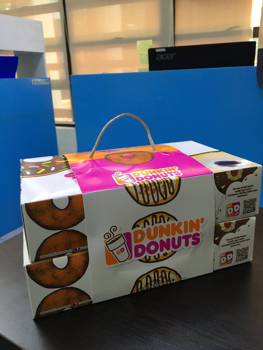 FATBOYmuSLIM's tweet photo. @dunkindonutsph got it thanks to @HeyKuya #TextOneThenDone https://t.co/J0mingi1Tf