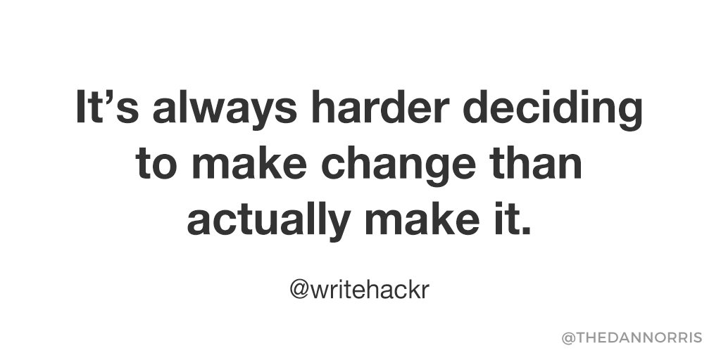 thedannorris's tweet photo. Surround yourself with encouraging people, and think bigger. @writehackr https://t.co/wFuFzqo3J5