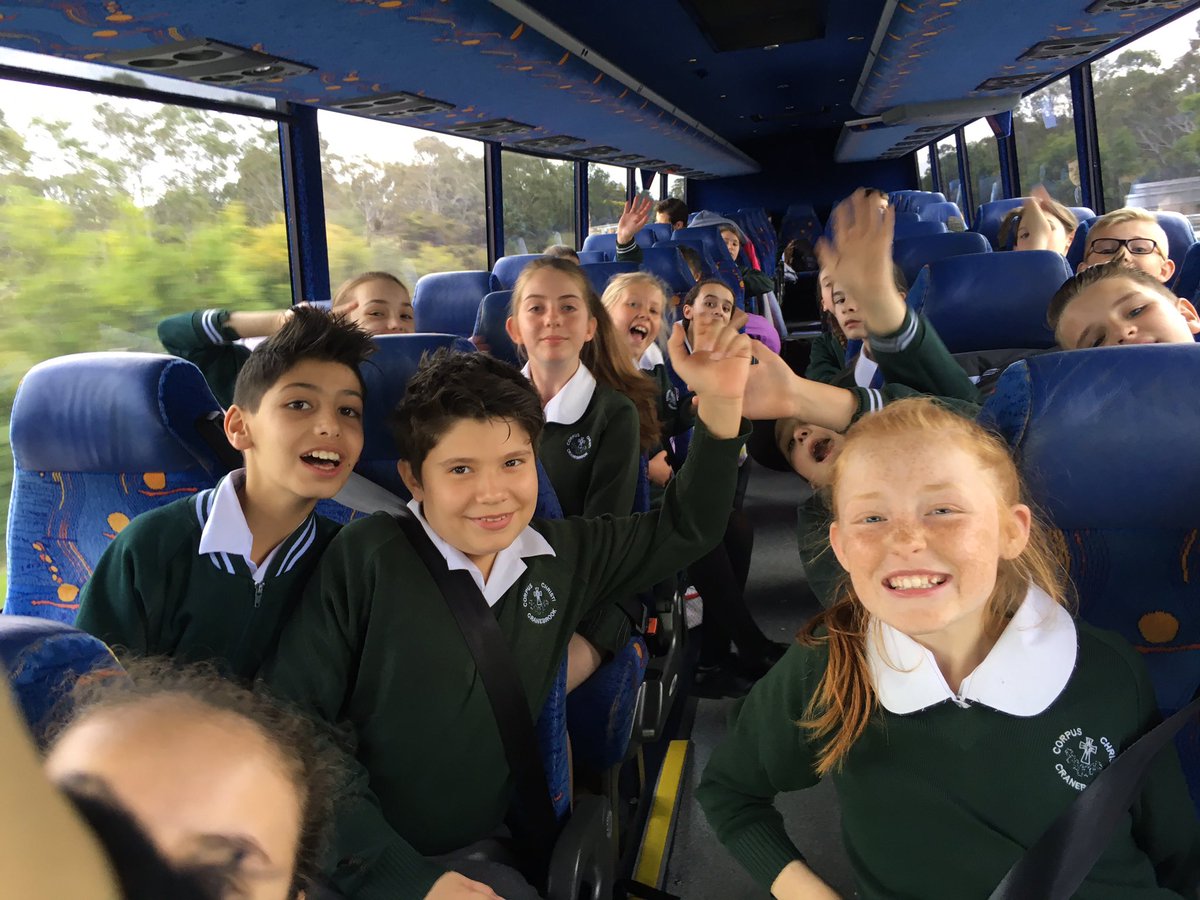 CCCYear6's tweet photo. Bus one is wide awake now after our short stop. War Memorial here we come. https://t.co/oFKTjwQzV5
