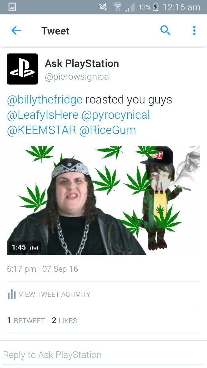 Ask PlayStation tweet media