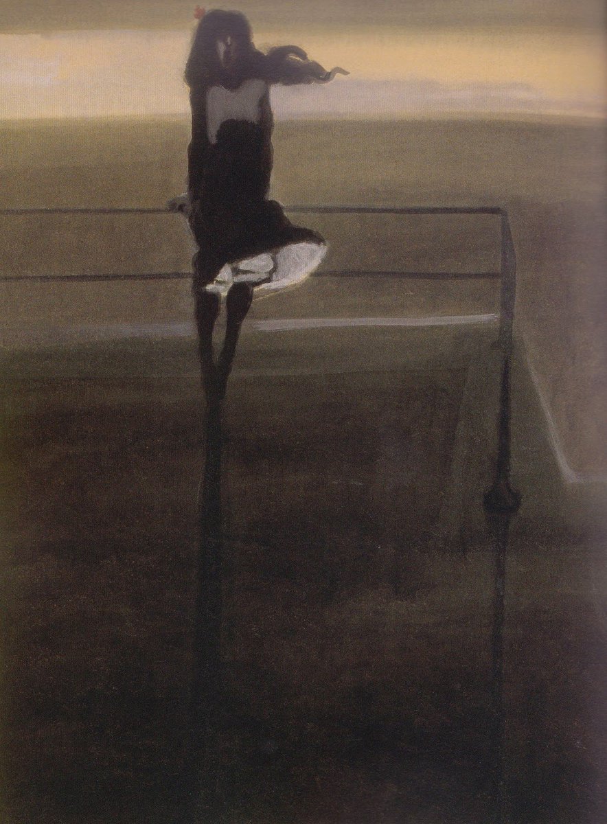 レオン・スピリアールト(Léon Spilliaert) 「突風」 The Gust of Wind