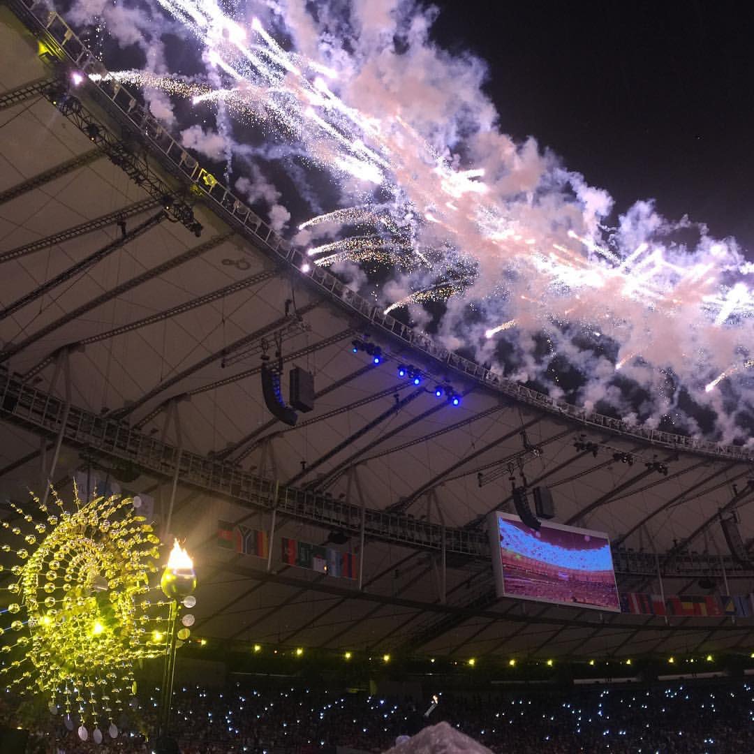 And the #paralympicgames are officially open! Good luck to all the athletes! #makeachamp 📷by @michaelwishnia