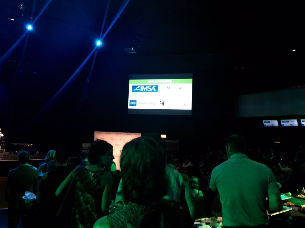 TechGuyJeff's tweet image. Proud that @IMSA_ is among amazing company at tonight&apos;s @Chi_Innovation nominee&apos;s reception! #2016NomReception