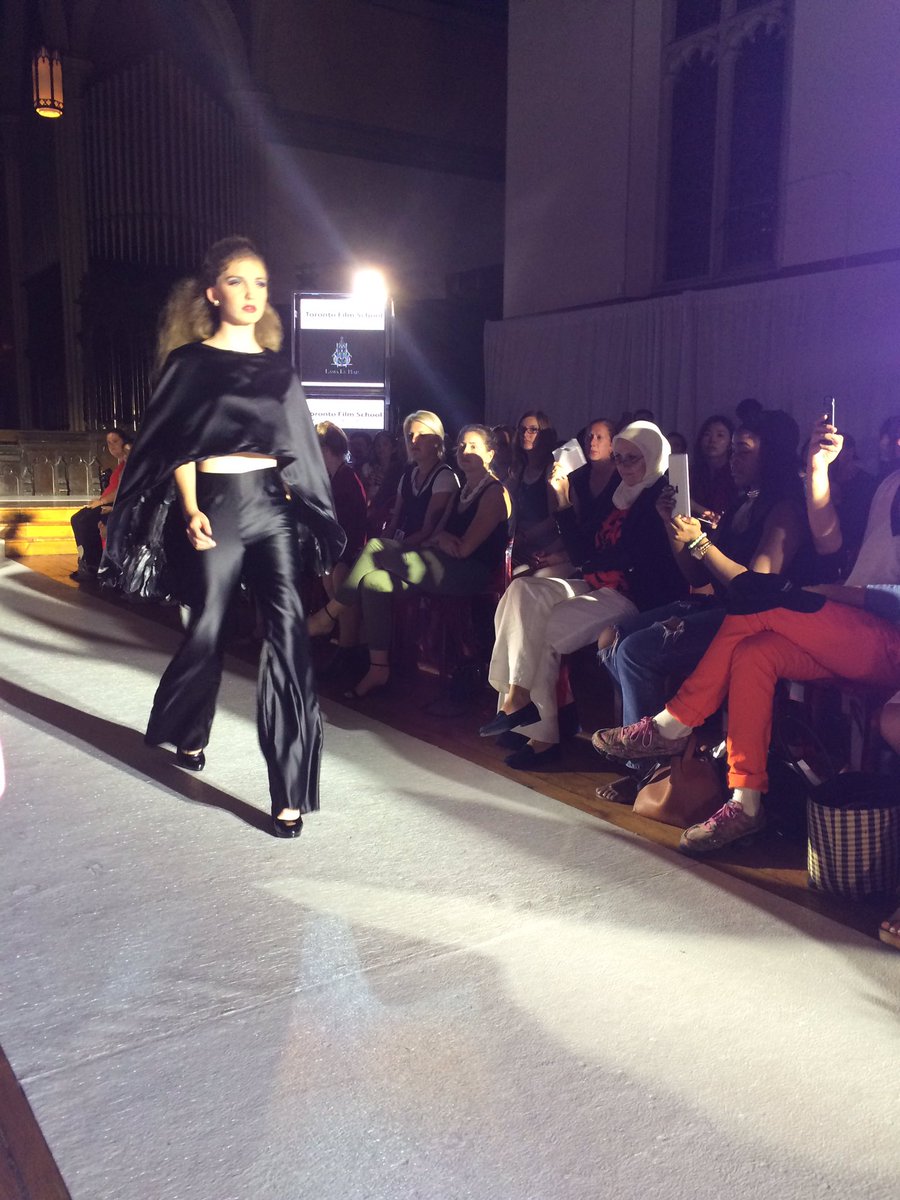 DowntownYonge's tweet photo. Showing off the gorgeous designs of @Mousha287! 😍 #FashionOnYonge @tofilmschool #YongeLove https://t.co/ylyeVrQTyL