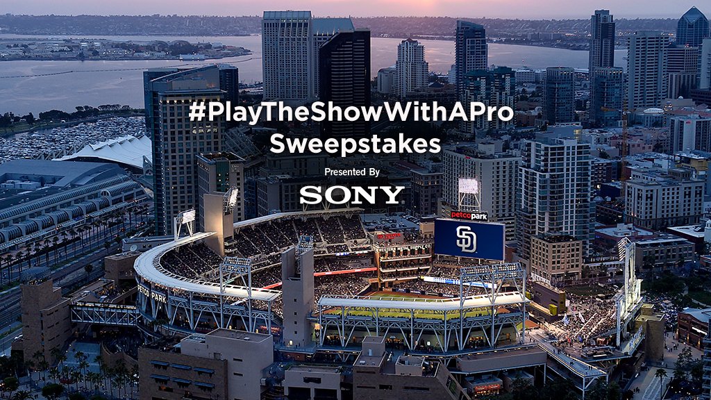 Want to #PlayTheShowWithAPro on #SDinHD?! Follow us and RT to be entered to win: sandiego.padres.mlb.com/sd/fan_forum/s…
