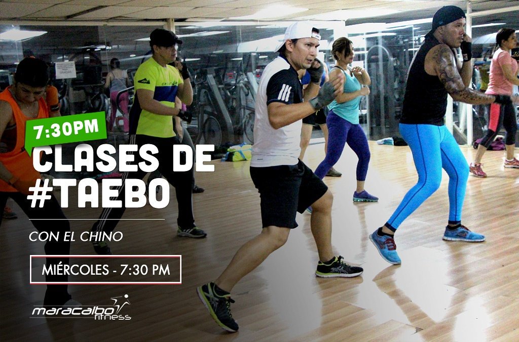 MCBOFITNESSCENT's tweet photo. ¡Instructores de excelencia! 👊💪... ¡Llegate a las 7:30pm a nuestra clase de #Taebo con el gran Chino @luisjw! https://t.co/vjOtAAq5ip