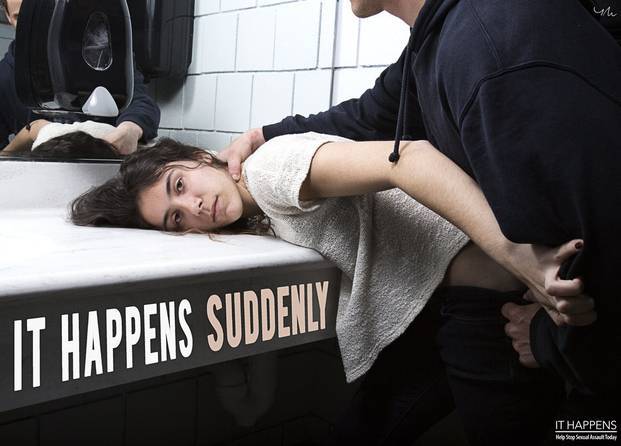 mic's tweet image. Sexual assault survivor’s gut-wrenching photo series gives “middle finger" to Brock Turner bit.ly/2ce8FN9