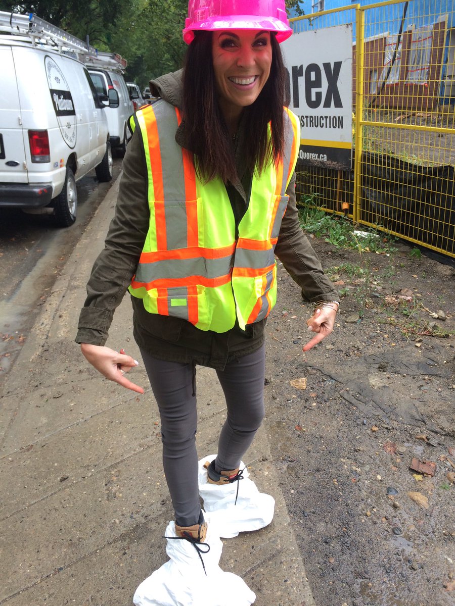 Connaughtcomets's tweet photo. A muddy beautiful mess! These are the smiles of an excited admin team on a tour of the new Connaught.#covereddaboots https://t.co/VXaVMmq00W