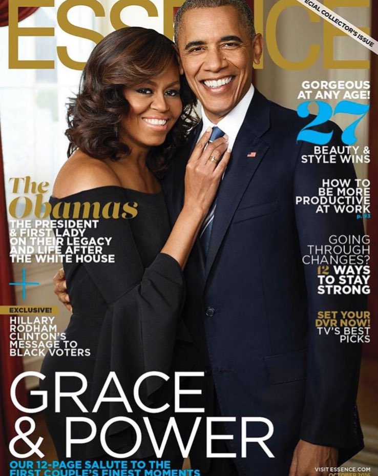 K104FM's tweet photo. Make sure you get the October issue when it comes out! #September9th will make history! #essence #theobamas #k104 https://t.co/jtfFUM9SVO