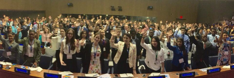 HeForShe_ASU's tweet photo. "Women's rights are human rights, and human rights are women's rights." -2016 Summer Youth Assembly Conference. https://t.co/gSbNVBYAqi