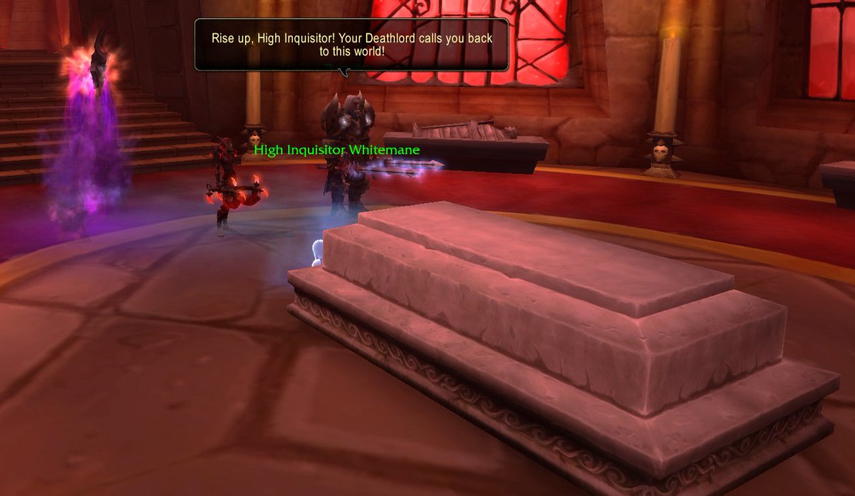 Imperious0212's tweet photo. Tiime to raise #HighInquisitorWhitemane as #DeathKnight!

#Warcraft|#Legion|#ScarletMonastery https://t.co/VXxUSrdfhE