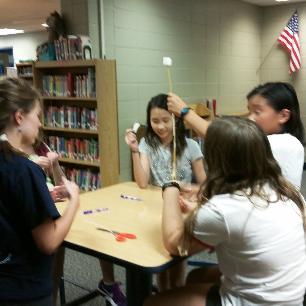 WHMSGR8MATH's tweet photo. And the winner of the Marshmallow Collaboration Challenge is....stay tuned till tm @WHMS_SDE  @stgeorgt @WildcatGr8 https://t.co/7HT2ru5Ju7
