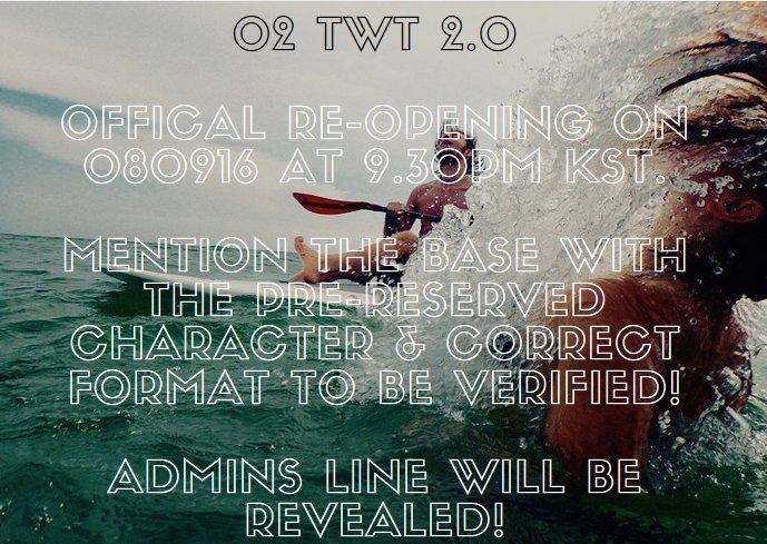 O2TWT's tweet photo. O2TWT 2.O OPENING! https://t.co/PQSmjXo4tE