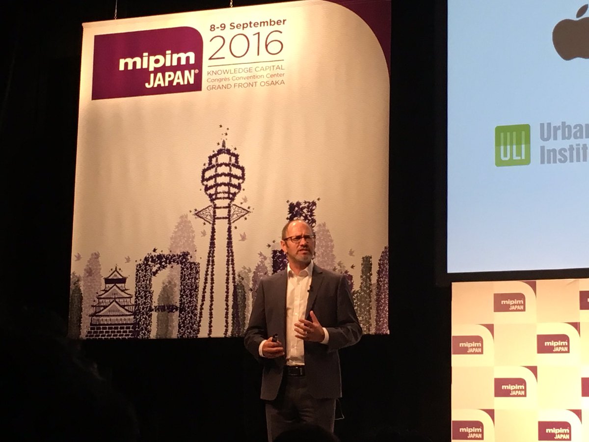 Brian Kilkelly <a href="/kilkellyb/">Brian Kilkelly</a> talking now on innovative cities #MIPIMJapan