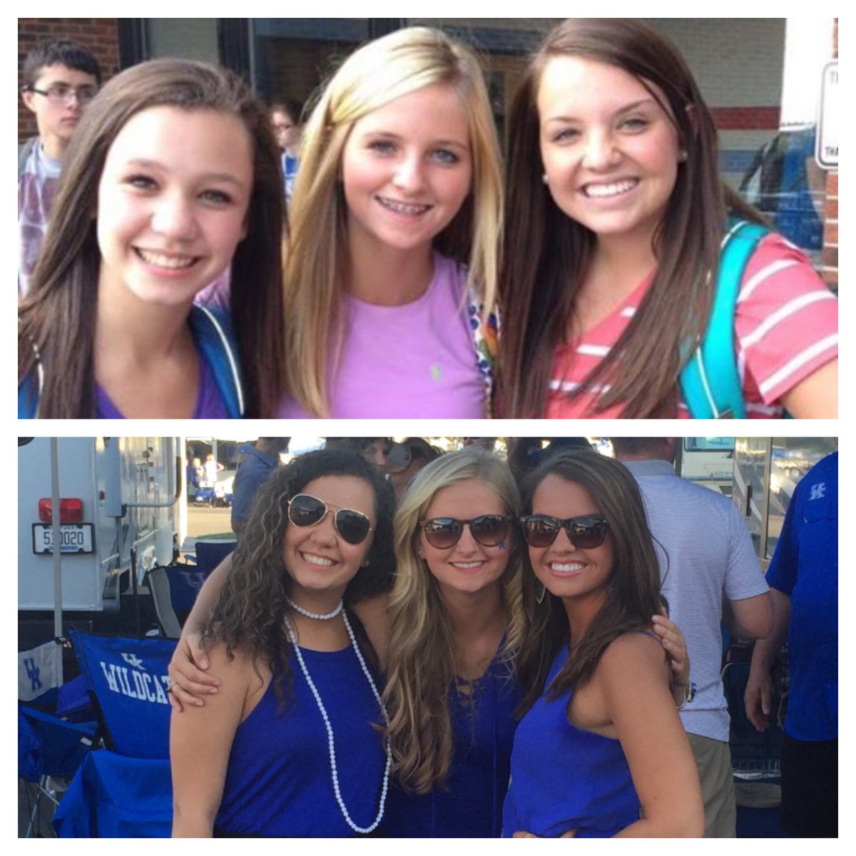 TaylorPerkins98's tweet photo. Exactly 4 years apart😢 Thankful to have had these girls as my best friends for so long! Still going strong❤️💪🏼 https://t.co/gEeiJIpqZO
