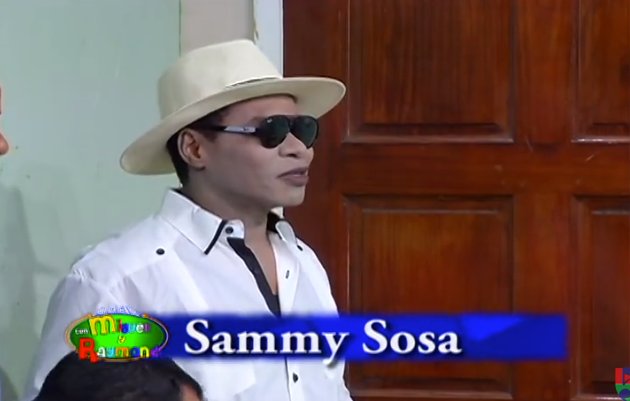 Busted Coverage on X: White Sammy Sosa roasted by Spanish