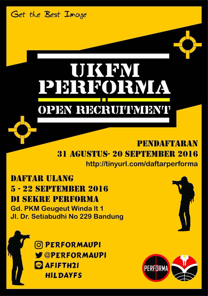 H -12 nih guys, kuy daftar kuyy visit our sekre yaa tinyurl.com/daftarperforma