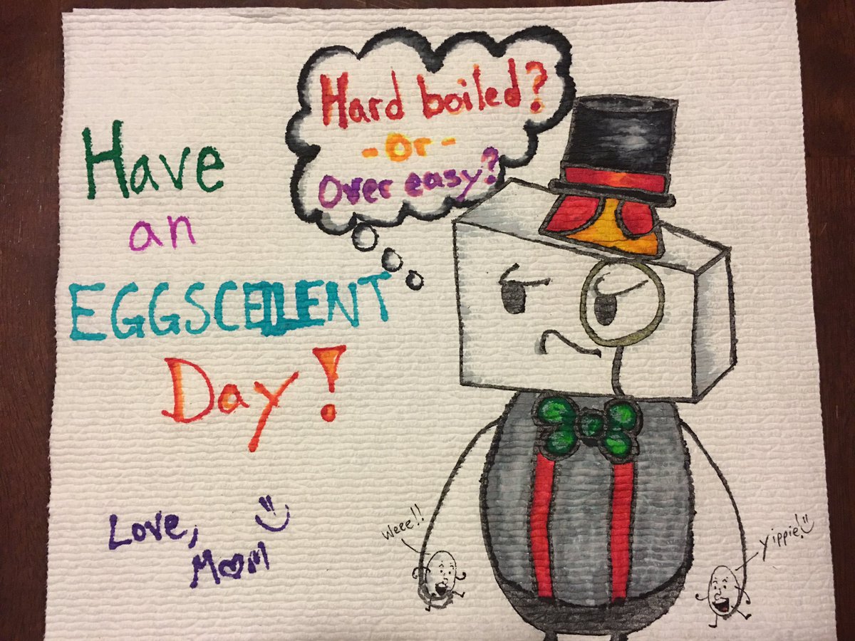 EightBitNinja's tweet image. Vinny's napkin note for tomorrow, featuring Birthday Boy Blam from ONAF :) @Jonochrome