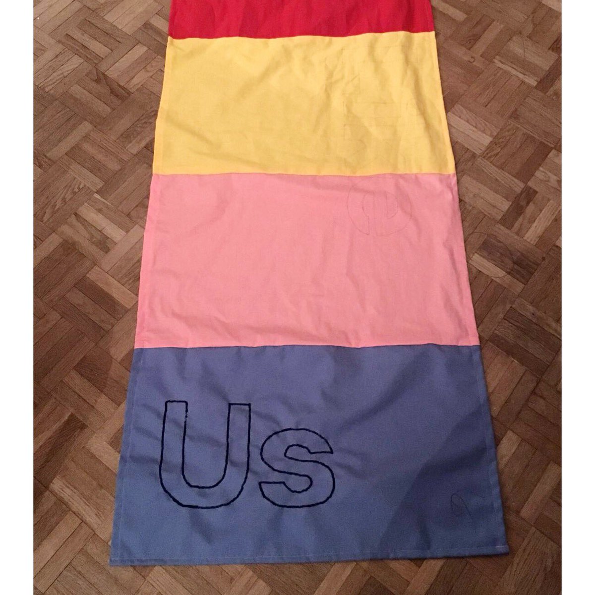 One week left! Getting ready for <a href="/PRINTED_MATTER/">Printed Matter, Inc.</a> #NYABF2016 with a brand new flag!