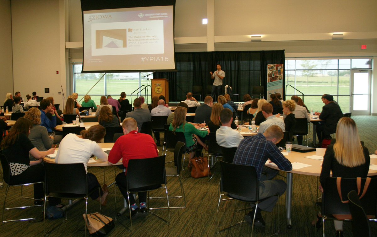 We're pleased to be the venue for the 2016 YP Iowa Conference. Young professionals are here learning about developing into future leaders.