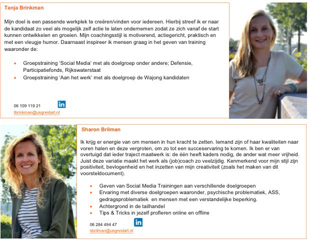 RestartZwolle's tweet photo. Restart Zwolle stelt zich voor... Te beginnen met collega's Tanja en Sharon. Meer weten? Bel, mail, twitter ons. #voorstellen #restartzwolle https://t.co/NfTs8A9CUa
