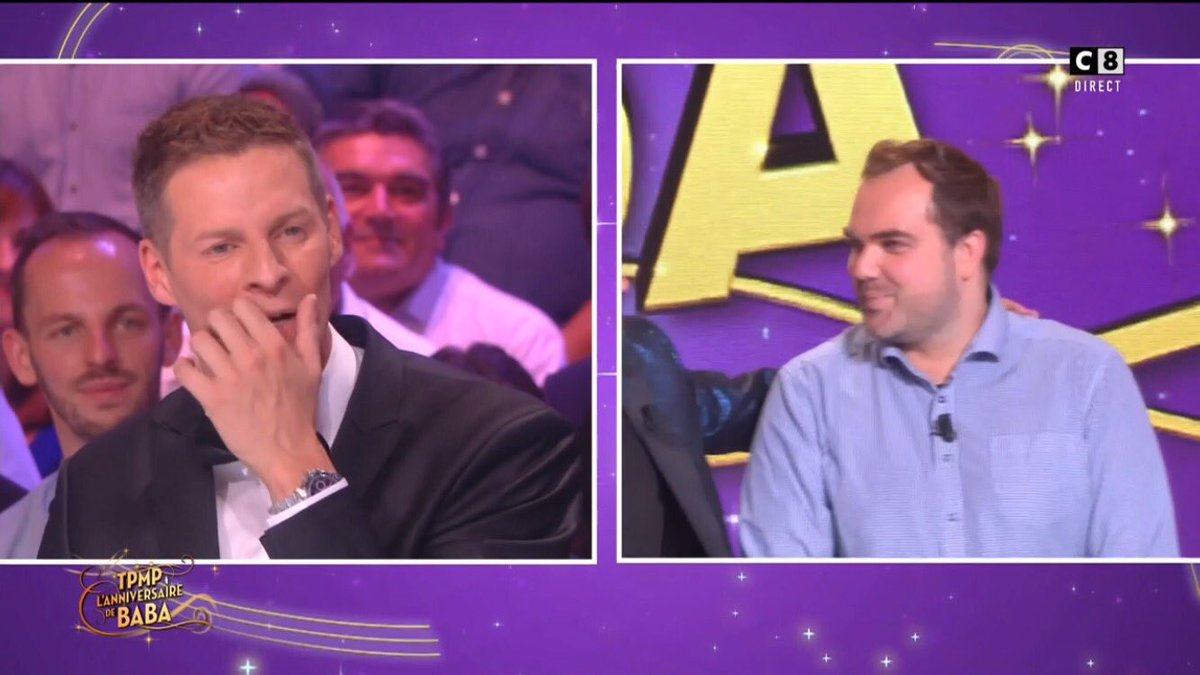 TBT9_W9's tweet photo. -Florian ! Sois viril !
-Dans la boite on n'est pas vraiment virils...
😂😂😂😂 @Mdelormeau #TPMPAnnivBaba #TPMP 👏🏻 https://t.co/hGct84bHnJ