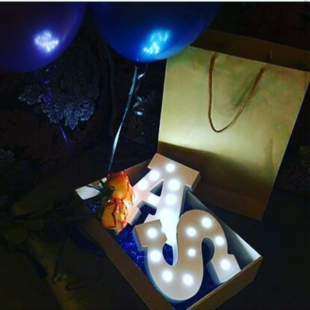 الاحرف المضيئه 
#هدايا #ورد # عيدميلاد #مواليد #بنات #رجالي #كاكاو #مولتن #مسكات #بالون 
للطلب دايركت مسج 📩👌