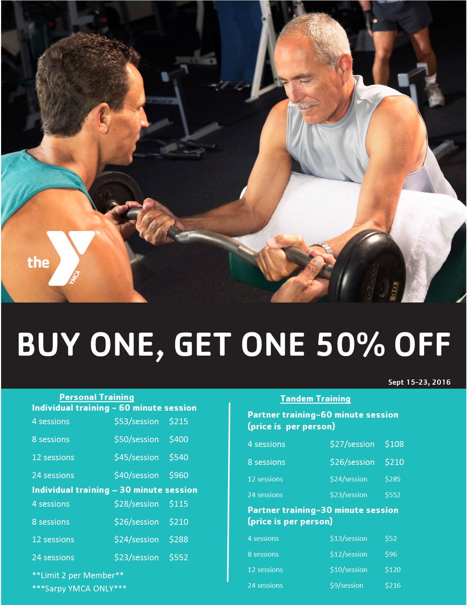 Final Day tomorrow! #sarpyYMCA #healthyliving