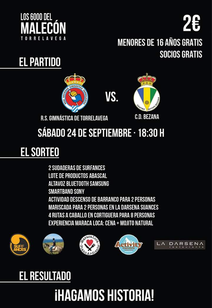 los6000malecon's tweet photo. El #24Sept2016 se recordará como un día histórico para la #RSGimnástica. Si vienes podrás contar:YO ESTUVE ALLÍ! https://t.co/eLbpTTsTWZ