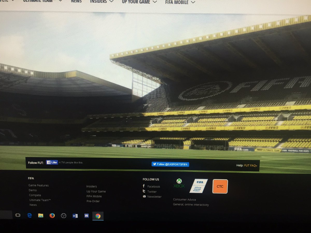 MattyEssFM's tweet image. Is anyone else getting this when trying to use #FIFA17WebApp?