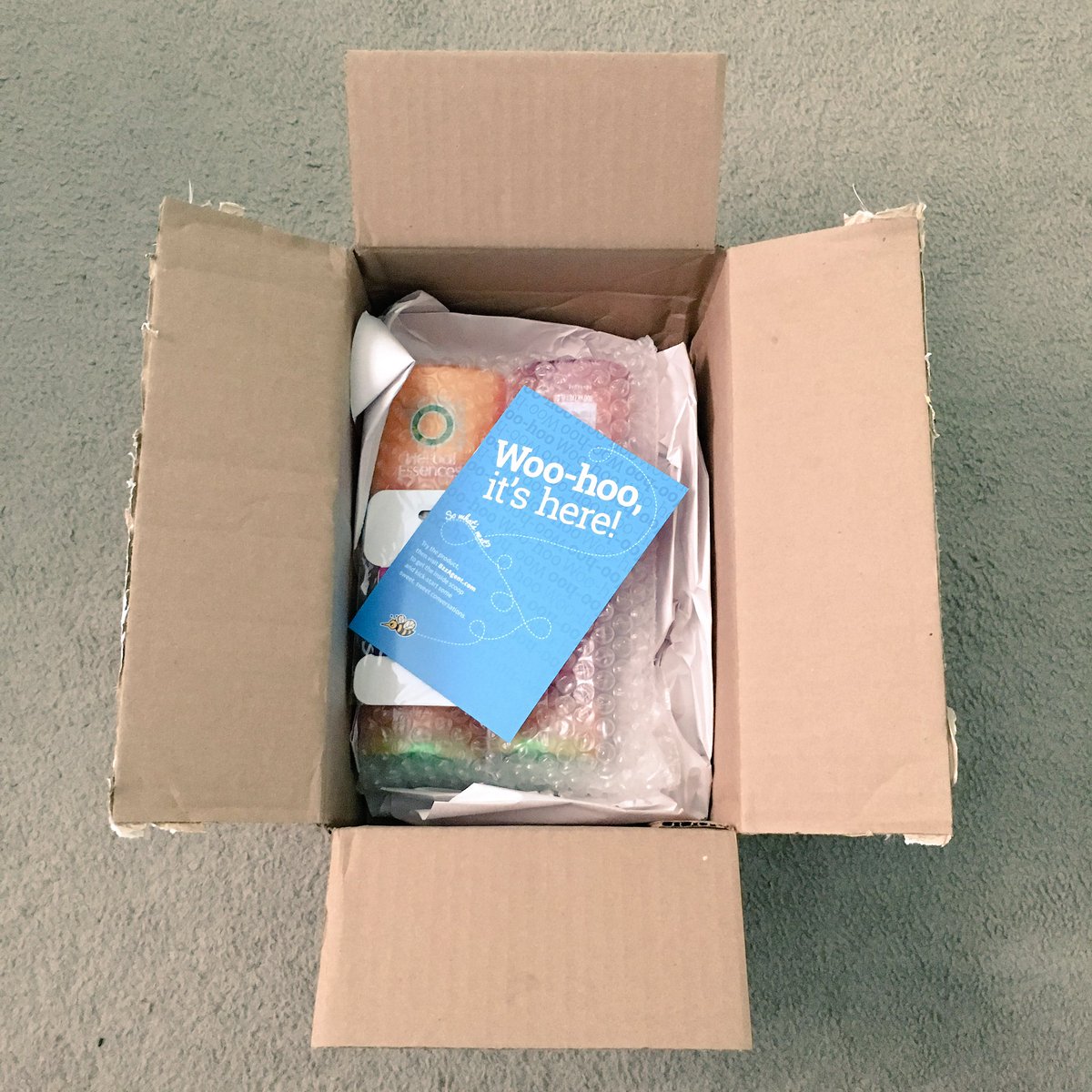 It's here!! <a href="/BzzAgent/">BzzAgent</a>