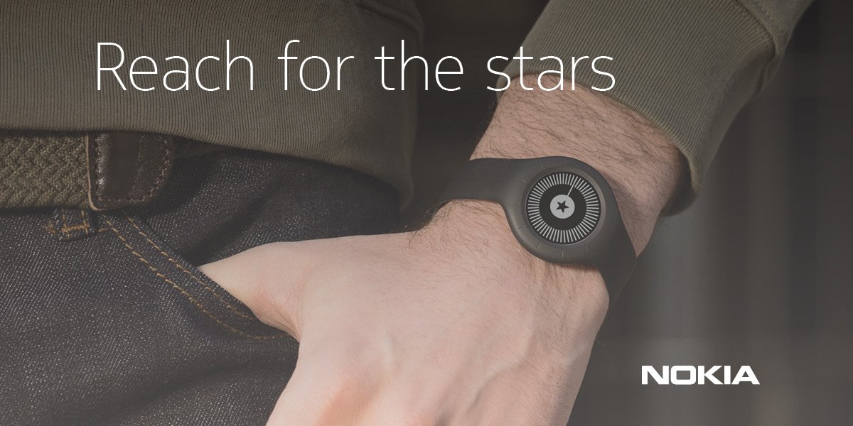 NokiaAudioTech's tweet photo. Get going. Whether you’re walking, running, swimming or sleeping, @Withings Go tracks it all. #GoForBetter https://t.co/RTUiIJwQwj
