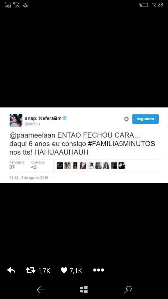 Juliana545Nunes's tweet photo. @Kefera #FAMILIA5MINUTOS ae caraio https://t.co/SiU3gbEthq