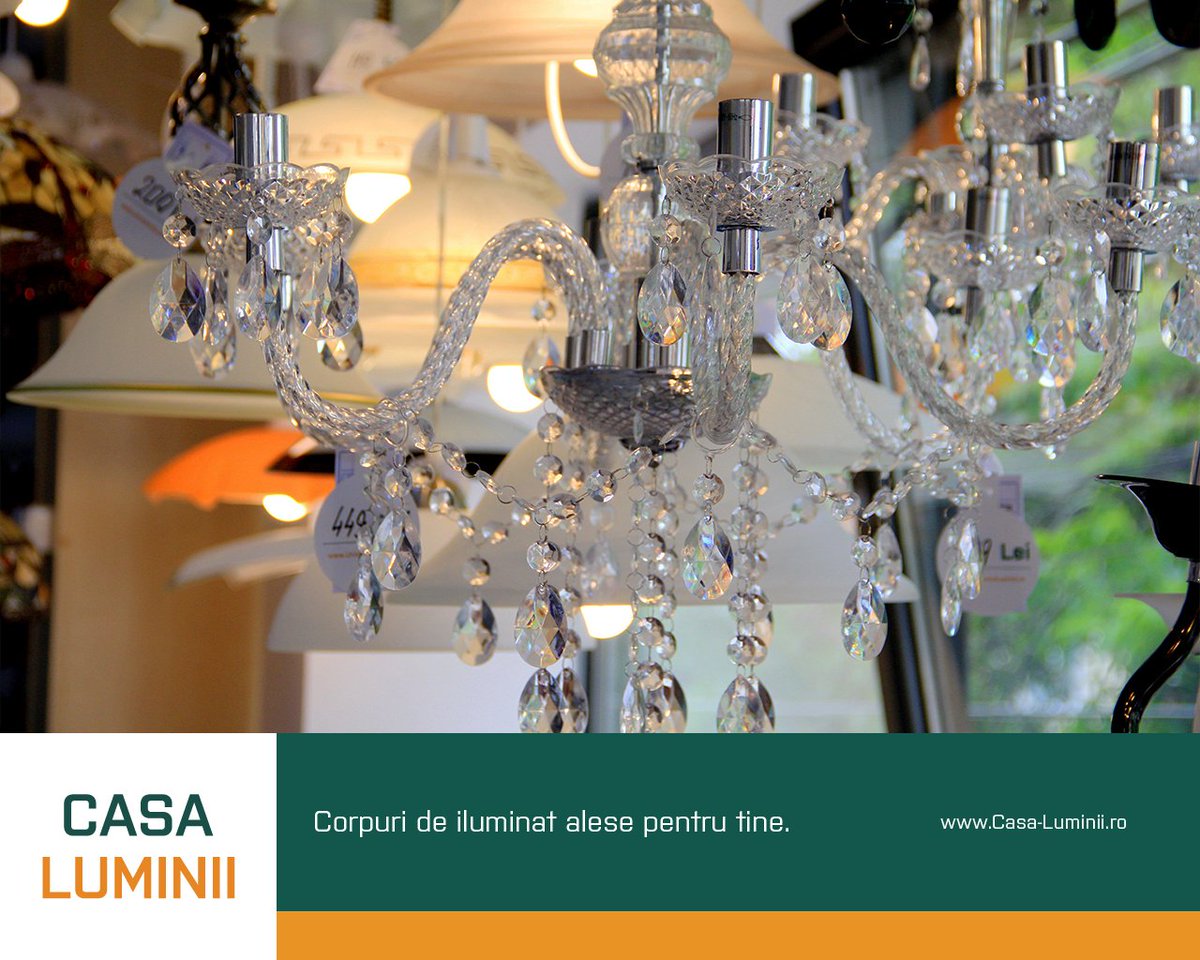 casaluminii's tweet photo. Eleganța unui candelabru poate schimba aspectul unei întregi încăperi. Vino la cel mai nou magazin de specialitate #Timișoara - Casa Luminii https://t.co/f1hMpL1ouc