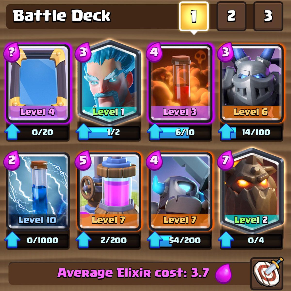 ClashRoyale6191's tweet photo. Mega Minion deck that took u/Br0keNw0n to the Legendary Arena!

Find out more:  . Claim ... https://t.co/NCS1rI1DbZ https://t.co/GglXNCZ8BX