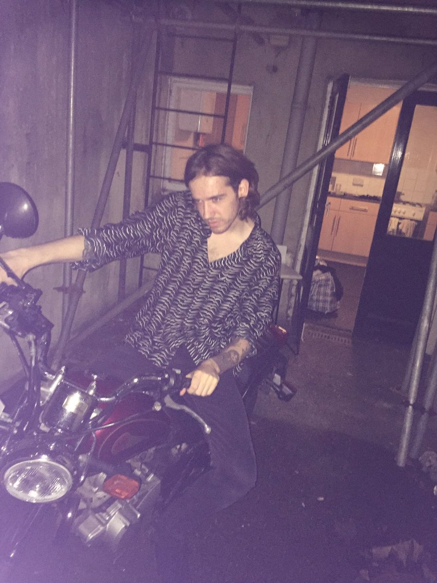 PUbandOfficial's tweet photo. Come see this guy tonight at the @oldqueenshead and he might give you some tips on how to be cool #longman #longbike https://t.co/Bodpd24BYp