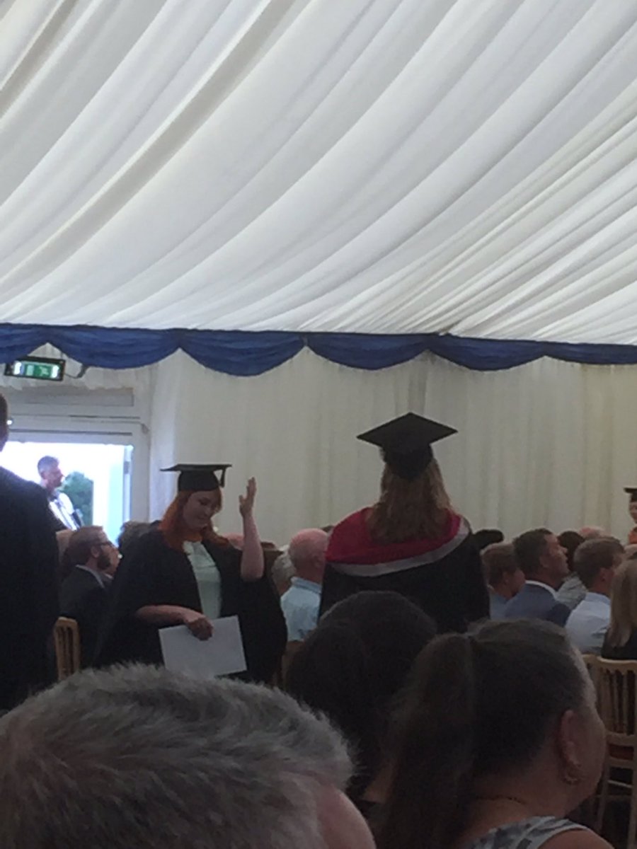 KirstyBens's tweet photo. @kmcevansoneya congratulations on your graduation 🎓even if they can't say your surname right 😂😂😂#PlymGrad https://t.co/4vq487NIXu