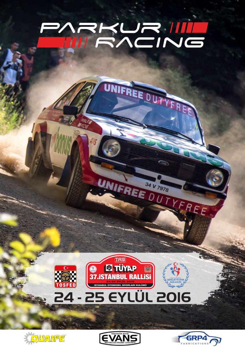 24-25 Eylül tarihlerinde 37. İstanbul Rallisi'ndeyiz!
parkurracing.com
facebook.com/parkurracing
instagram.com/parkurracing
Follow Us!