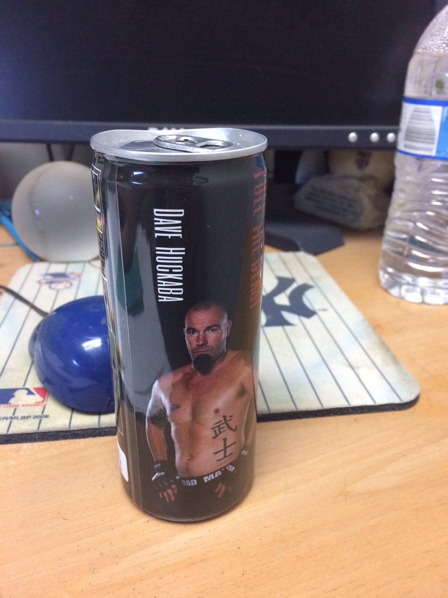 CoachGunter's tweet photo. When a friend/VCA Alumni parent has his own energy drink...wow!! @BadmanHuckaba @huckaba85 https://t.co/wnG764momI