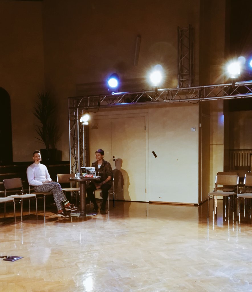 #tanssinaika2016 on nyt avattu ja ensimmäinen teos Morphed on menossa. Seuraavaksi #taideakatemia