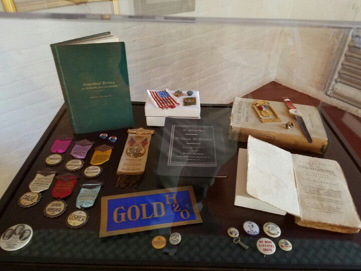 jmercan's tweet photo. Presidential Campaign memorabilia @libertyhallkean for #ConstitutionDay2016 presentation @KeanHistory https://t.co/qjrGTFe5fx